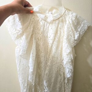 Lace body suit NWT purchased at forever21